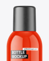 Glossy Bottle Mockup