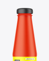 Matte Sauce Bottle Mockup