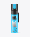 Glossy Spray Bottle Mockup