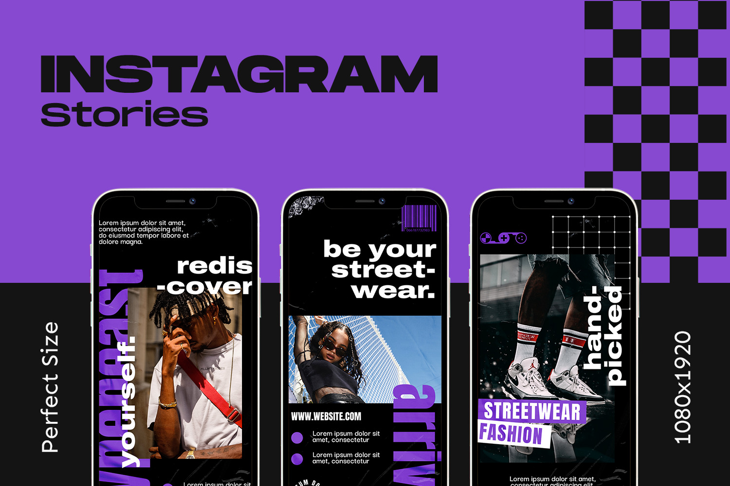 Inquite Hypebeast Instagram Template On Yellow Images Creative Store ...