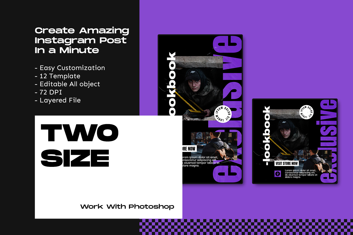 Inquite Hypebeast Instagram Template Inquite Hypebeast Instagram Template