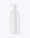 Glossy Liquid Soap Bottle Mockup