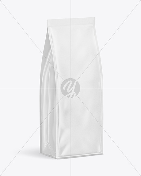 Matte Coffee Bag Mockup