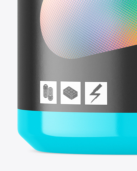 Glossy Pills Jar Mockup