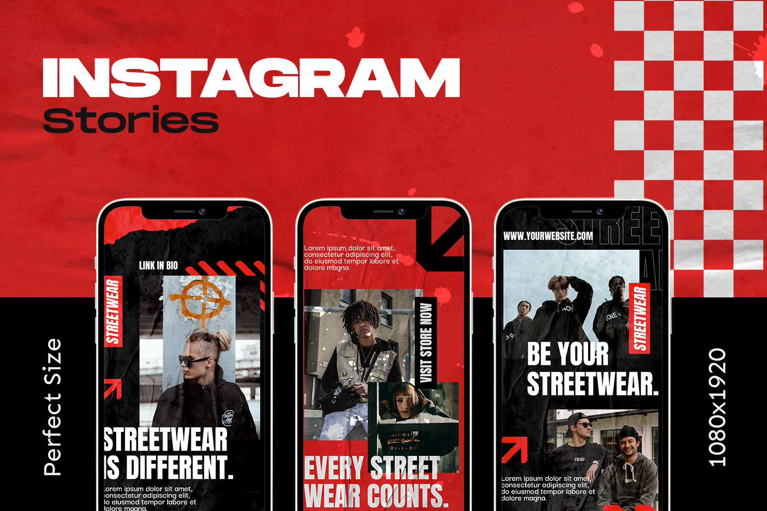 Resint Hypebeast Instagram Template