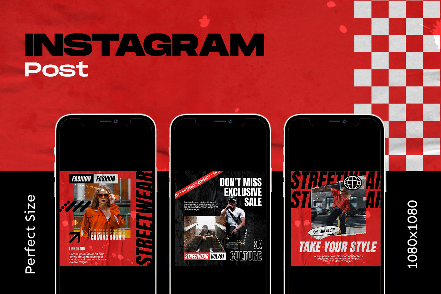 Resint Hypebeast Instagram Template