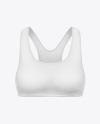 Women's Sports Bra Mockup - Front View