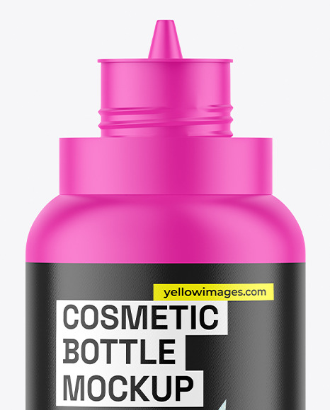 Matte Dropper Bottle Mockup