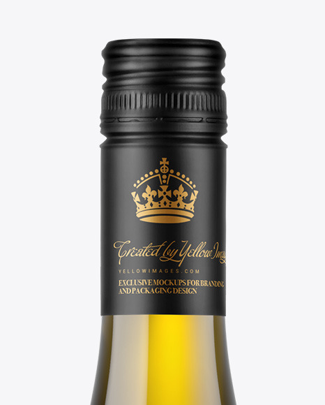 Antique Green Glass White Wine Bottle Mockup Antique Green Glass White Wine Bottle Mockup