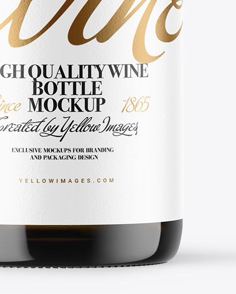 Antique Green Glass White Wine Bottle Mockup Antique Green Glass White Wine Bottle Mockup