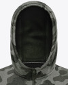 Hooded Fleece Jacket Mockup