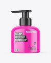 Glossy Liquid Soap Bottle Mockup