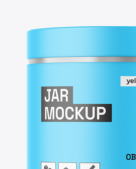 Matte Jar Mockup