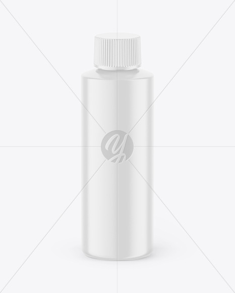 Matte Plastic Bottle Mockup