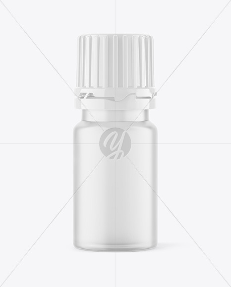 Frosted Pills Bottle Mockup