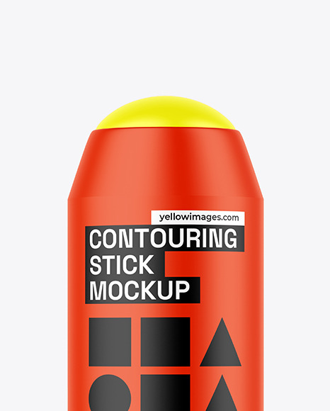 Matte Contouring Stick Mockup