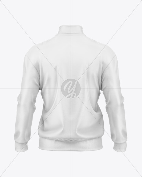 Men's Quarter Zip Sweatshirt Mockup