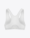 Women's Sports Bra Mockup - Back View