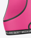 Women's Sports Bra Mockup - Back View