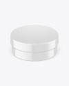 Glossy Cream Jar Mockup