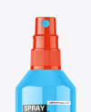 Glossy Spray Bottle Mockup