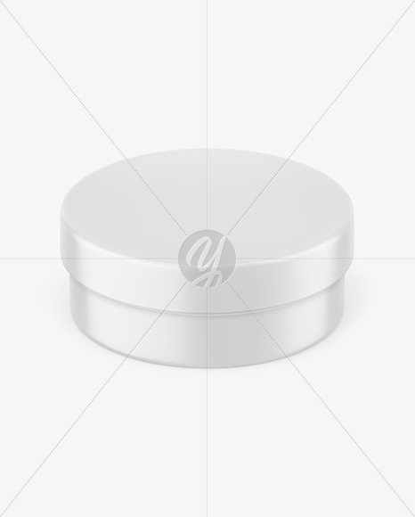 Matte Cream Jar Mockup