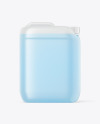 Transparent Jerry Can Mockup