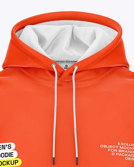 Men's Hoodie Mockup - Front View