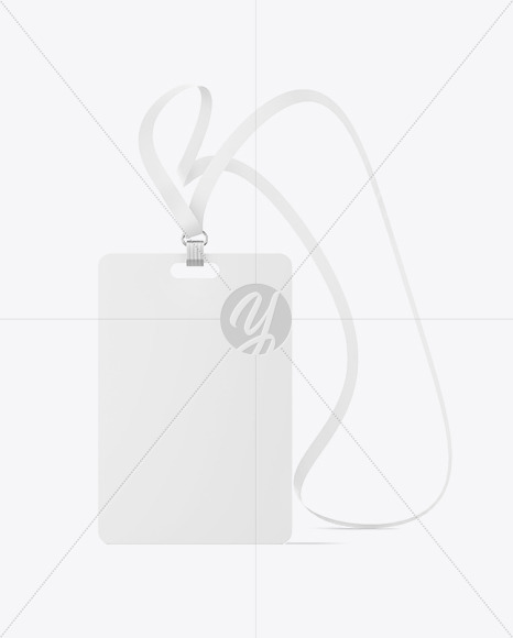 Plastic ID Card Mockup