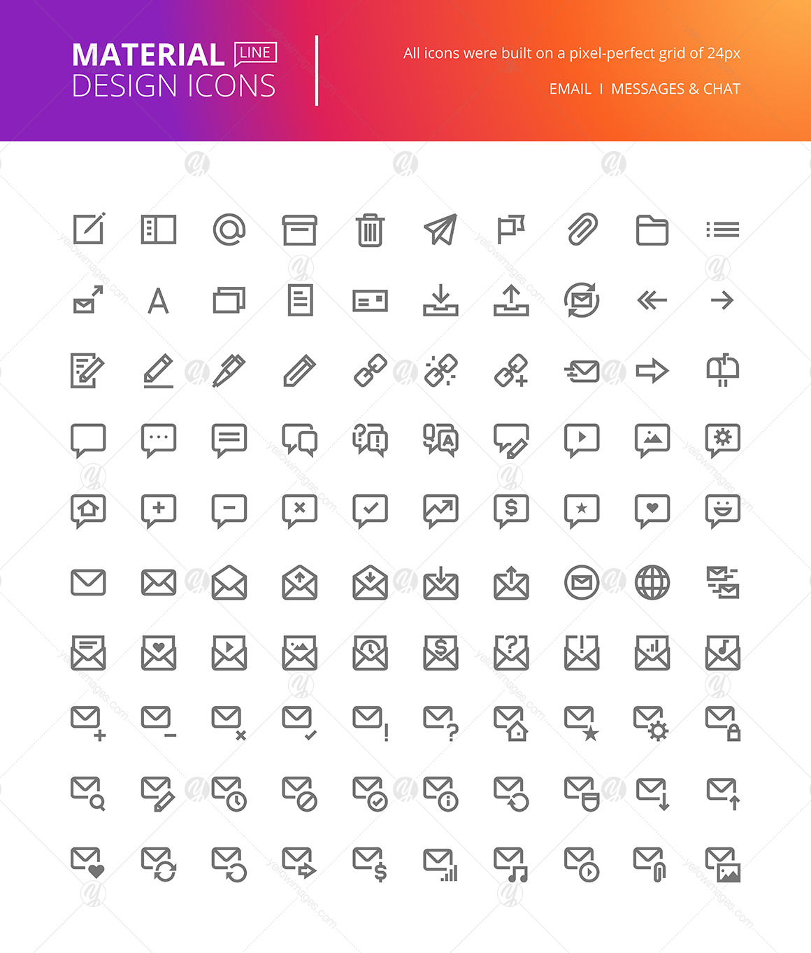 800 Material Design Icons