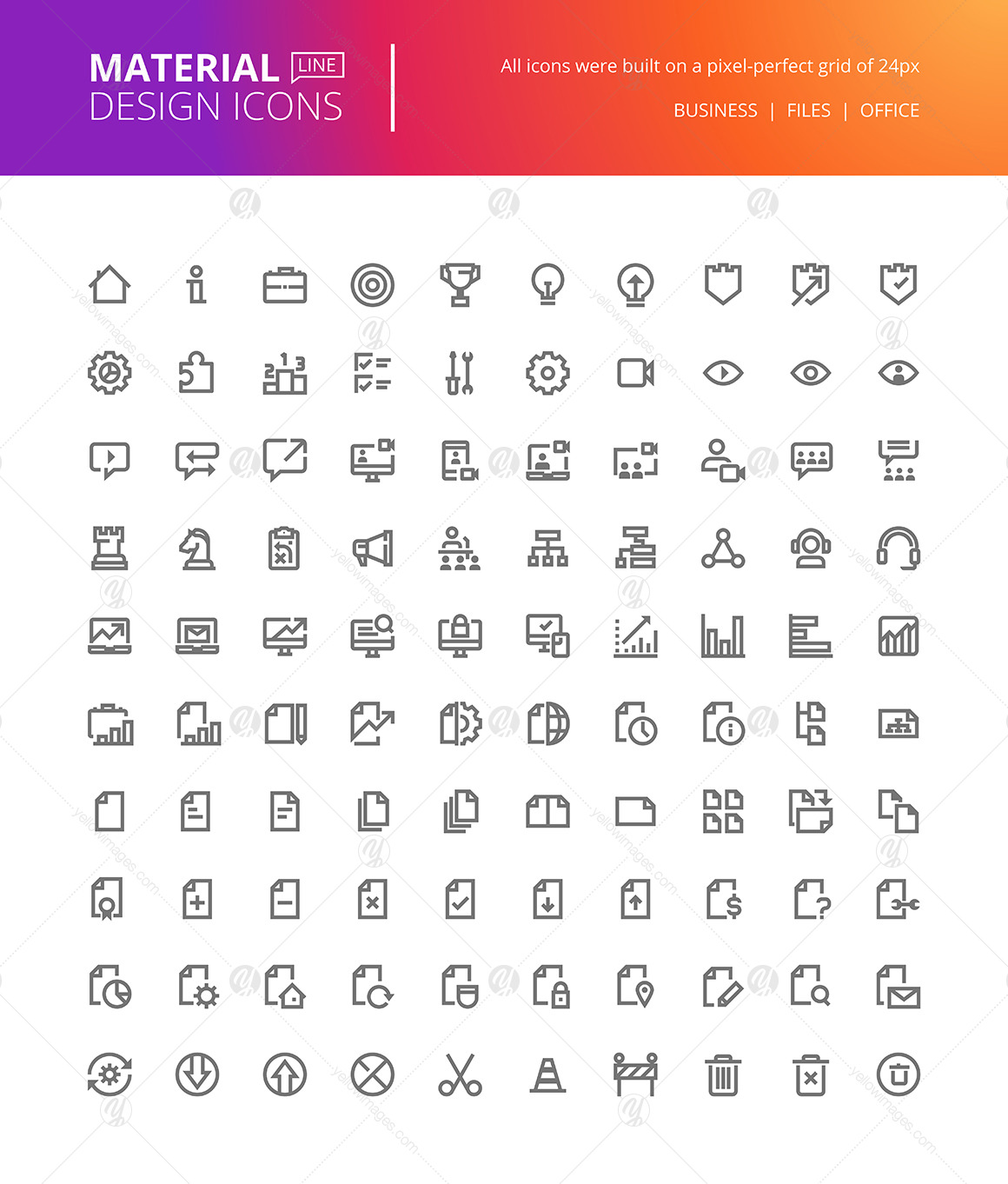 800 Material Design Icons