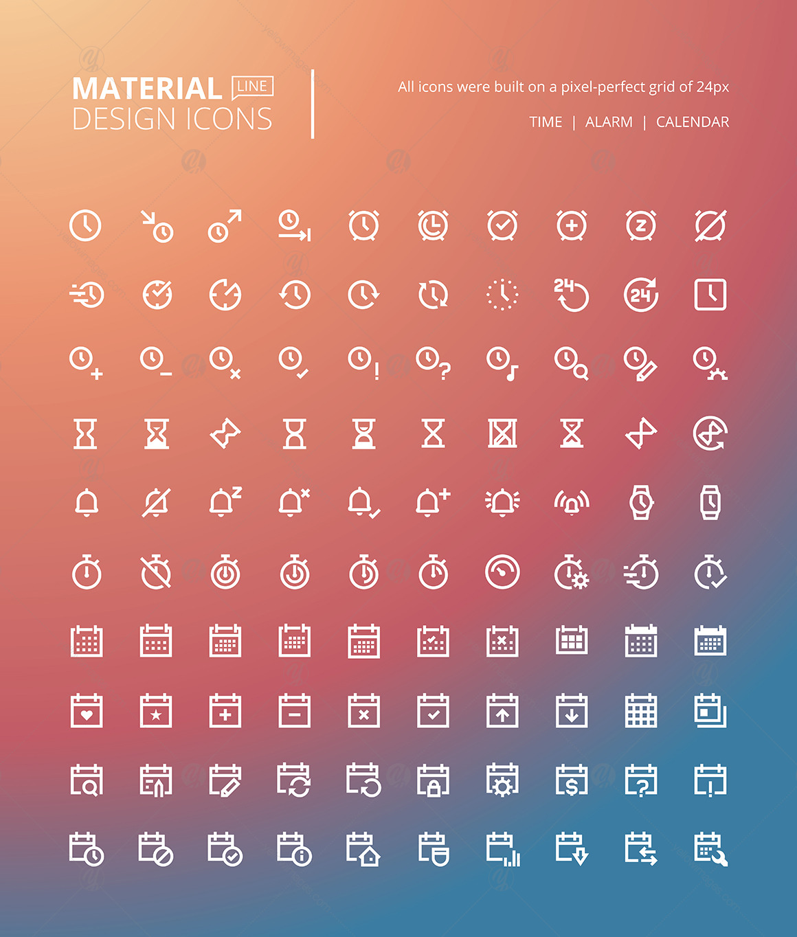 800 Material Design Icons