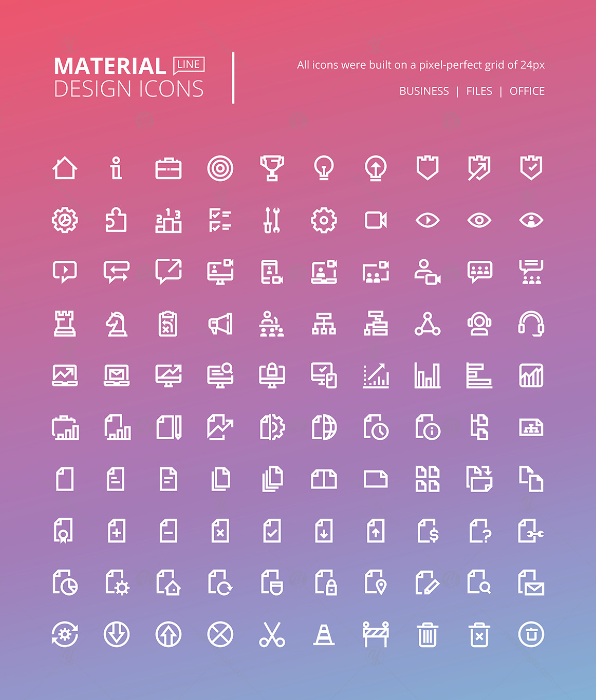 800 Material Design Icons