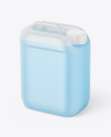 Transparent Jerry Can Mockup