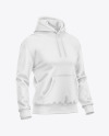 Men's Hoodie Mockup - Half Side View