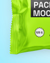 Matte Metallic Snack Package Mockup