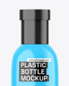 Glossy Plastic Bottle Mockup