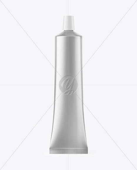 Matte Metallic Tube Mockup