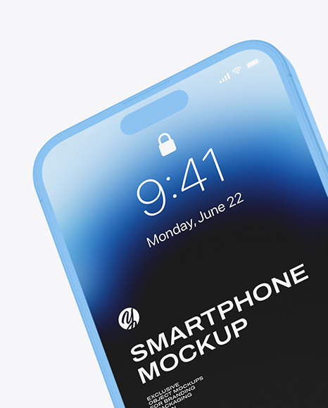 Clay iPhone 14 Pro Max Mockup