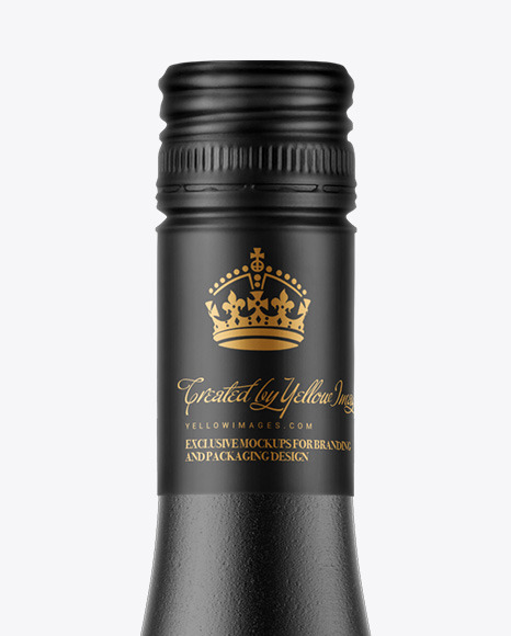 Ceramic Wine Bottle Mockup