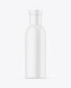 Matte Plastic Bottle Mockup