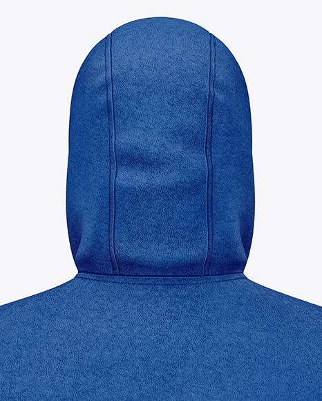 Hooded Fleece Jacket Mockup