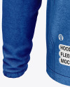 Hooded Fleece Jacket Mockup