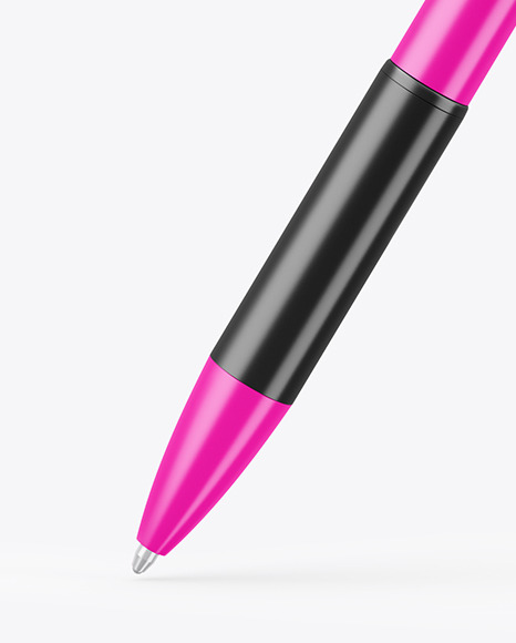 Matte Mechanical Pen Mockup