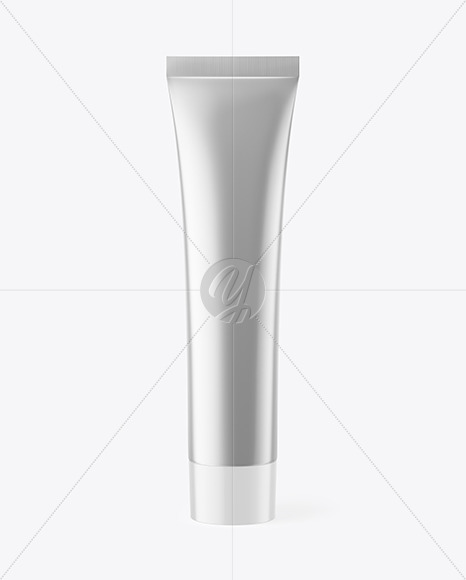 Matte Metallic Tube Mockup