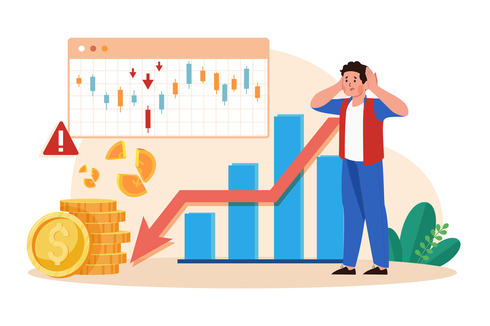 M642_Stock Market Illustration Pack M642_Stock Market Illustration Pack