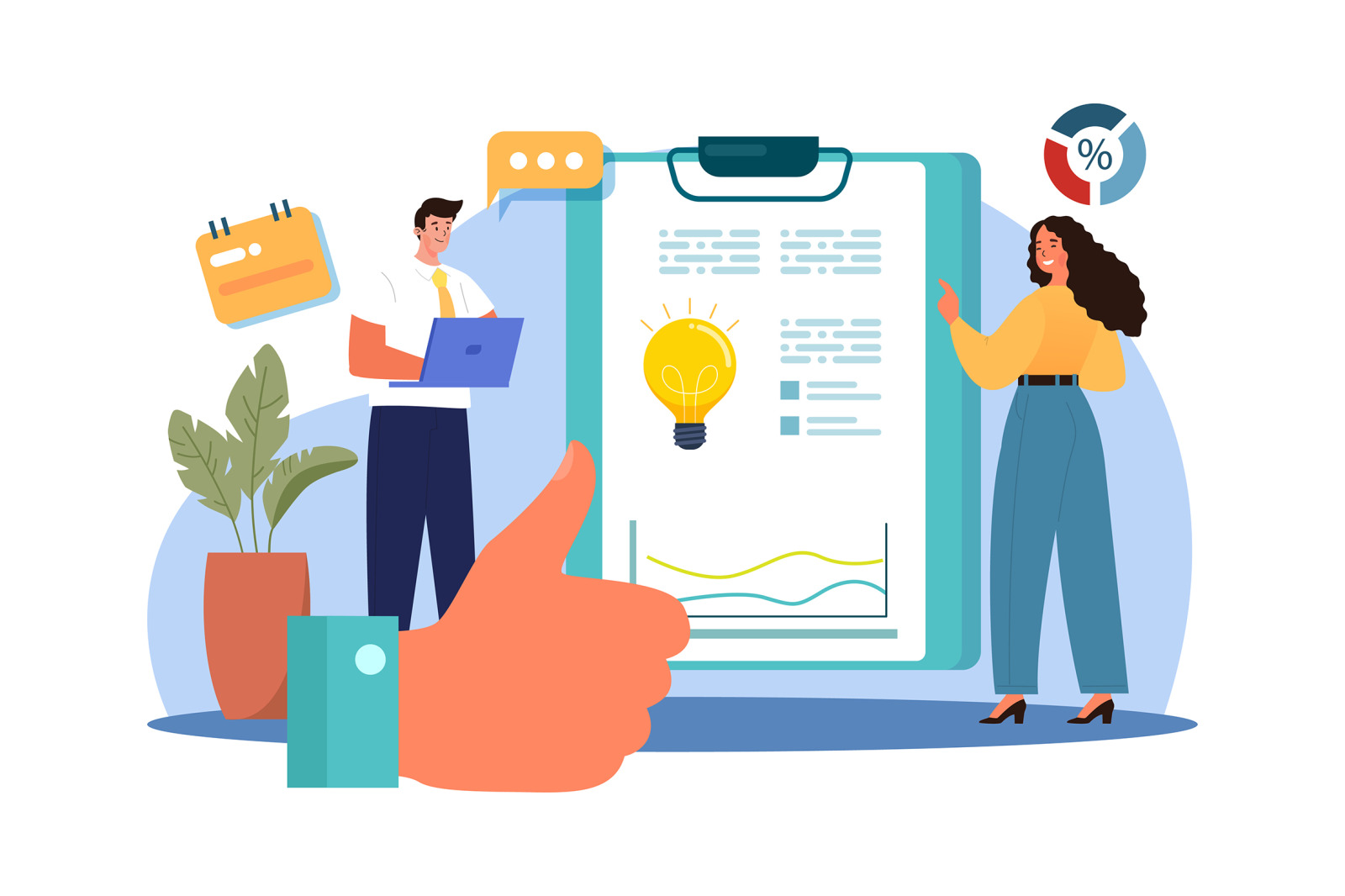 M643_Business Teamwork Illustration Pack M643_Business Teamwork Illustration Pack