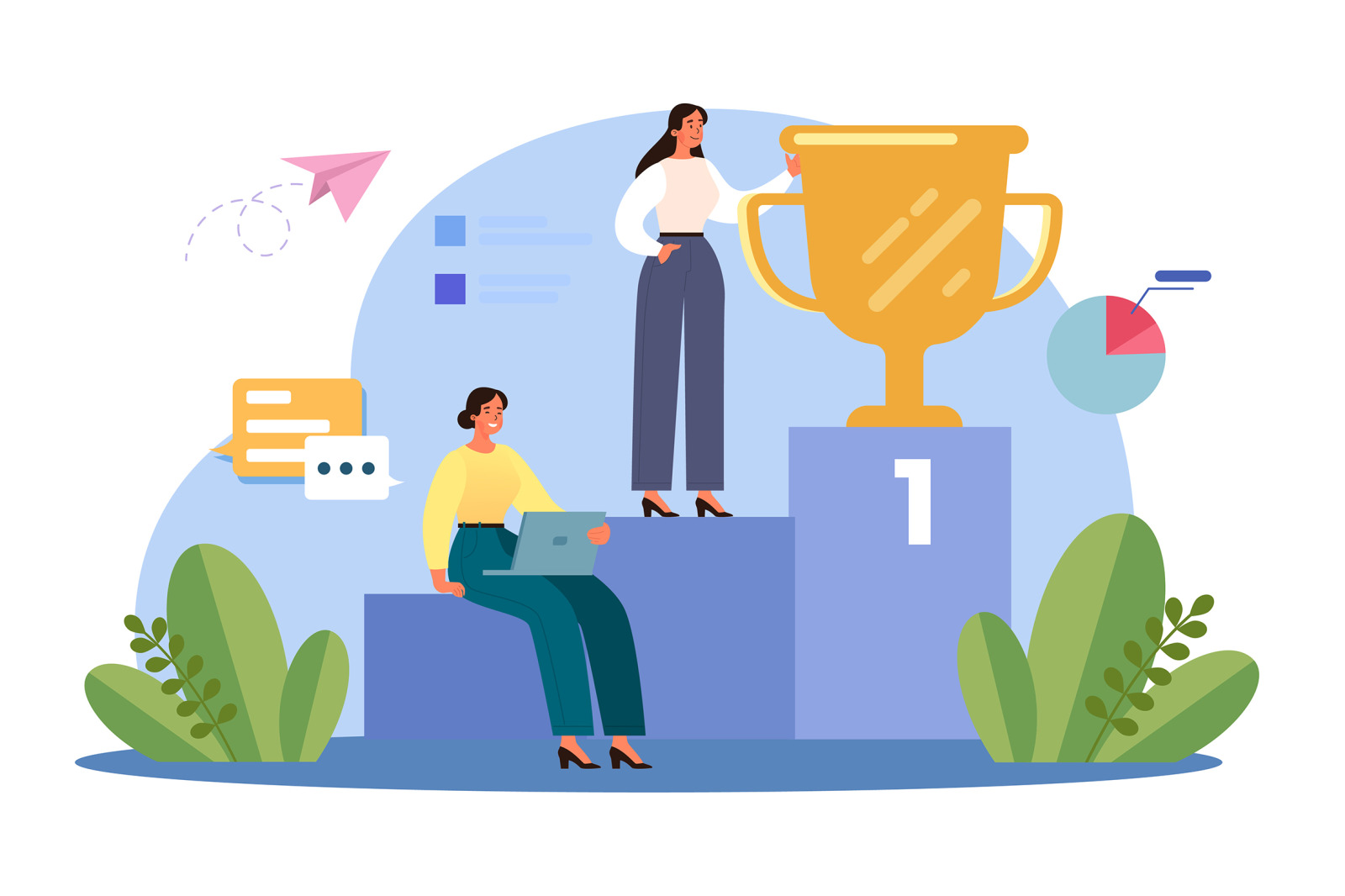 M643_Business Teamwork Illustration Pack M643_Business Teamwork Illustration Pack