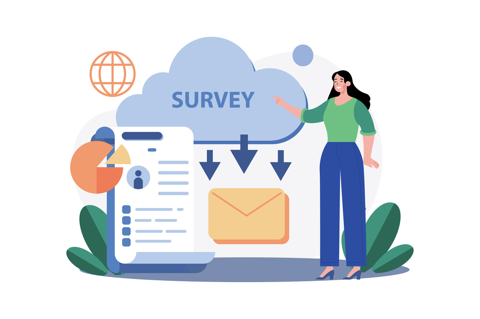 M647_Online Survey Illustration Pack M647_Online Survey Illustration Pack