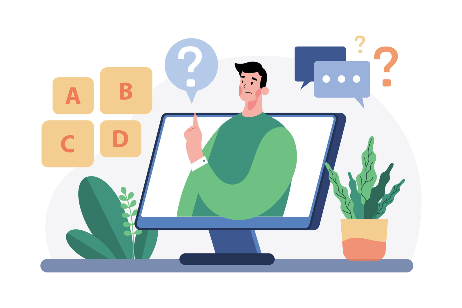 M647_Online Survey Illustration Pack M647_Online Survey Illustration Pack